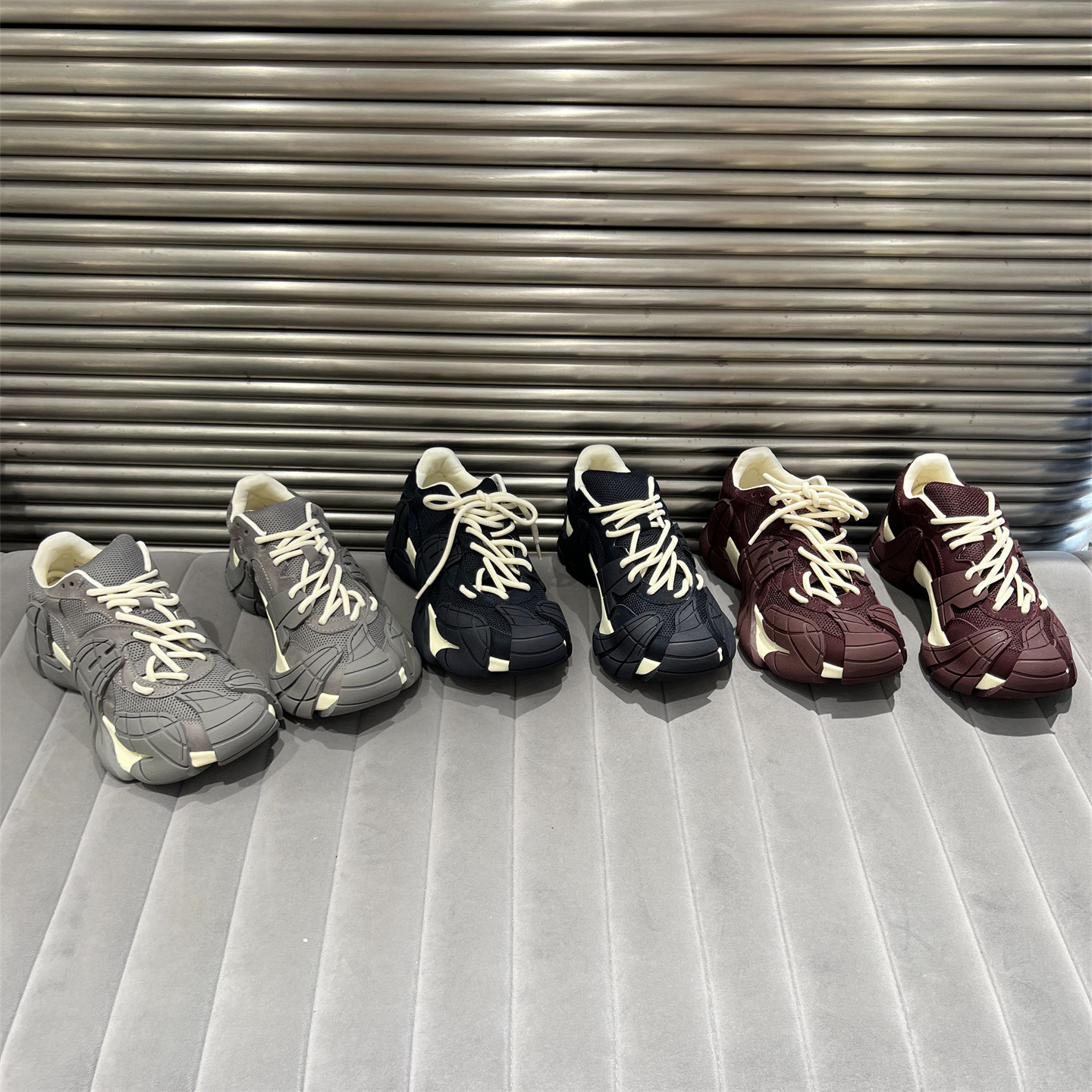 真皮系带厚底八爪鱼老爹鞋运动鞋