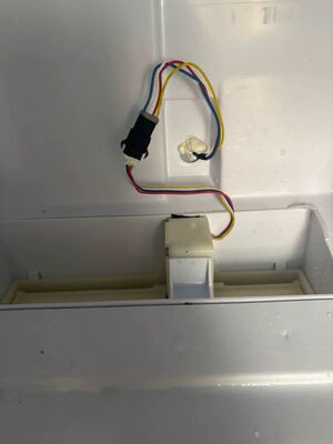 适用伊莱克斯ZME2581LGA冰箱冷藏冷冻室冰箱电动风门风道口开关
