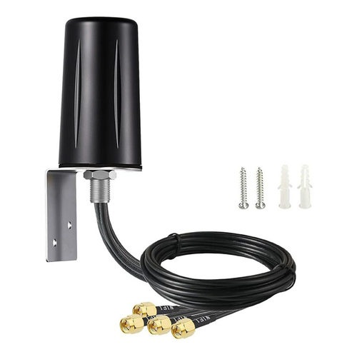 室外4×4MIMO天线600-6000MHz SMA公头路由器外置天线4G 5G WIFI