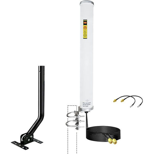 户外2×2MIMO5G4G 天线SMA/TS9 接头带16.5 英尺馈线路由信号增强