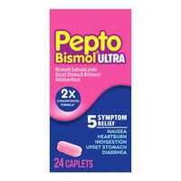 In stock Pepto Bismol ULTRA hydrogen sulfide SIBO bismuth subgrade bismuth salicylate 525mg thumbnail 5
