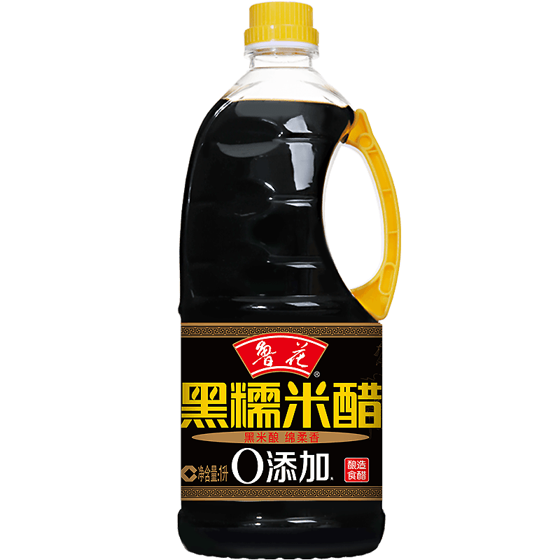 【鲁花直销】鲁花黑糯米醋1L 黑糯米酿造 香醋 厨房调料 调味品