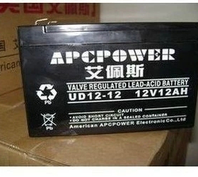 艾佩斯（APCPOWER）蓄电池UD12-12 艾佩斯12V12AH铅酸UPS蓄电池