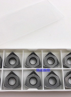 双面重切削数控铣刀片 WNMU080608EN-GM BB915 加工不锈钢 模具钢