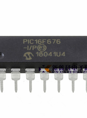 PIC16F676-I/P PIC16F676 微控制器芯片 DIP-14 全新原装