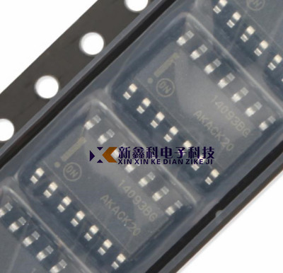 MC14093BDR2G SOIC-14 施密特触发器输入的四路2输入与