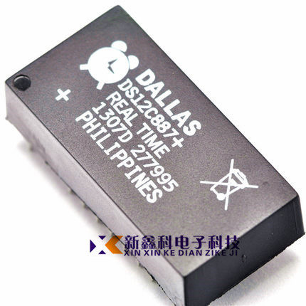DS12C887+ EDIP-24 直插  时钟/日历 I2C接口 实时时钟