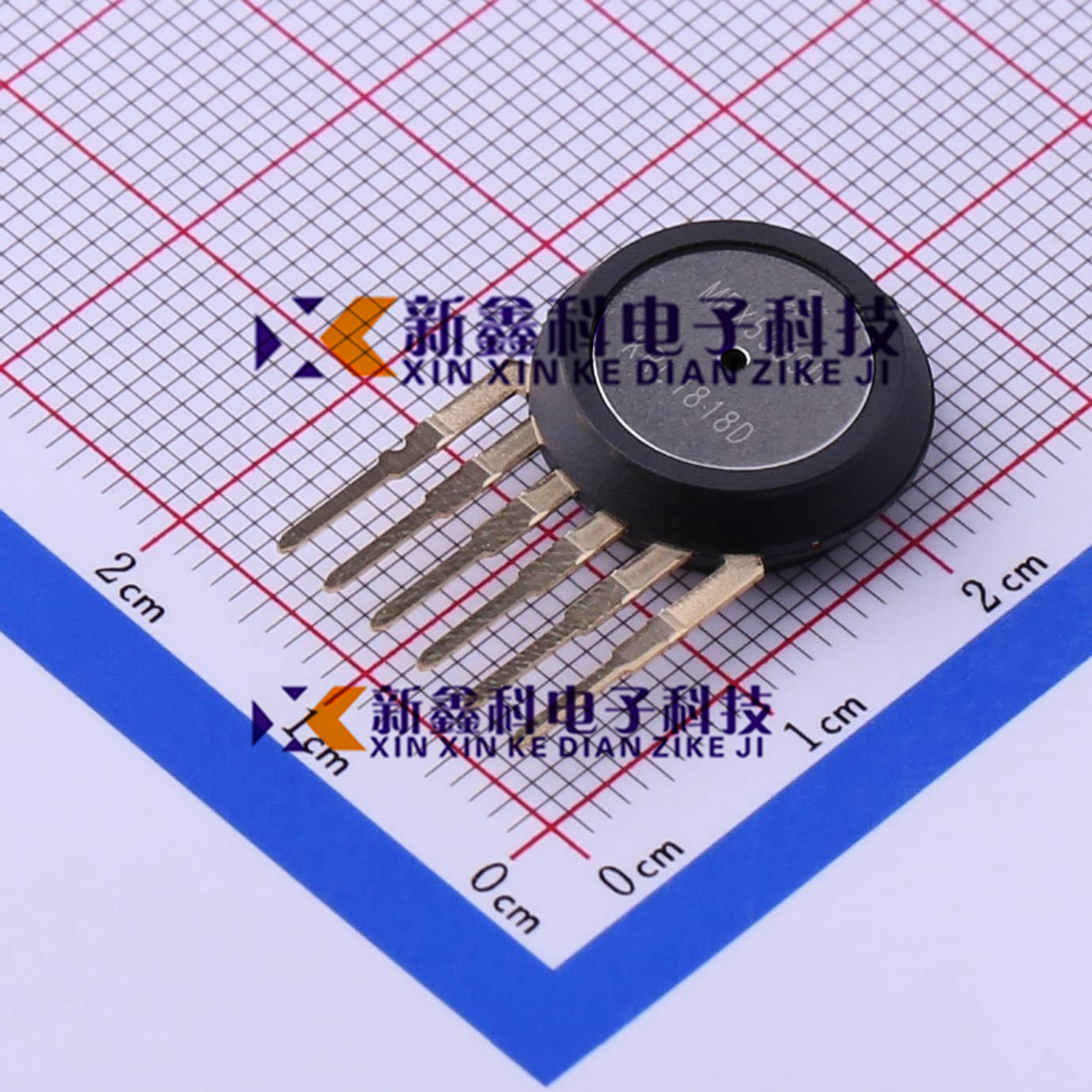 MPX5999D MPX5999 SIP6 变送器差分50PSI 压力传感器全新原装正品