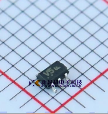 MC74VHC1G04DFT2G SOT353 丝印:V5 逻辑-栅极和逆变器 - 实物图