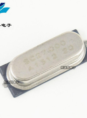27M HC-49S SMD 贴片2脚 贴片晶振 27MHZ 石英晶振 无源晶振 49S
