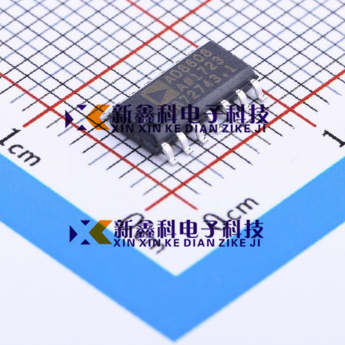 原装正品 AD8608ARZ-REEL7 SOIC-14 精密CMOS轨到轨运算放大器