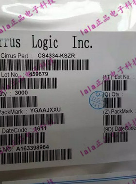 CS4334 4334KSZ CS4334-KSZR SOP-8  数模转换器芯片 CIRRUS原装