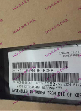 K4T1G084QF-BCF8 SAMSUNG三星 K4T1G084QF DDR2 1GB(128*8)SDRAM