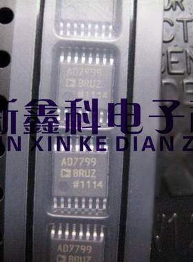 AD7799BRUZ AD7799 TSSOP-16贴片 24位模数转换器 3通道 带放大器