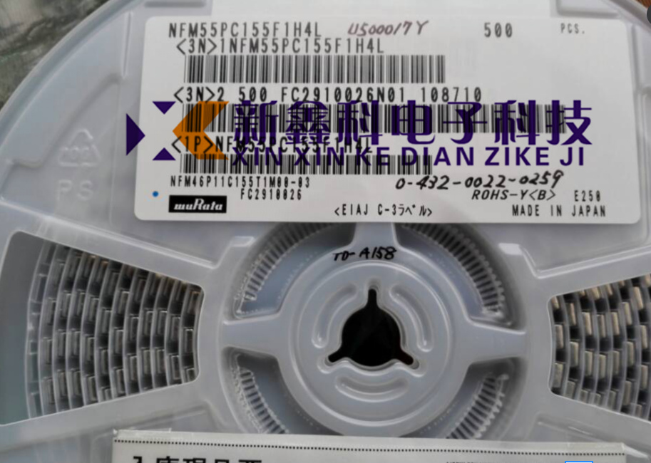 NFM55PC155F1H4L 滤波器 馈通式电容器NFM46P11C155T1M00-03