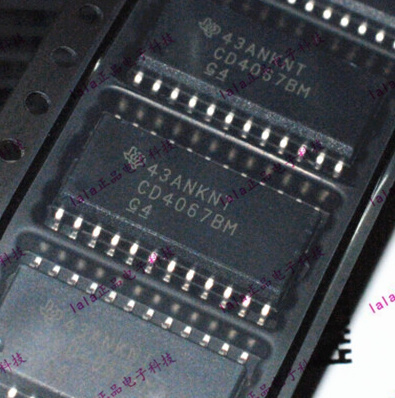 贴片宽体 CD4067BM CD4067 SOP-24 单16路开关电路 TI进口全新