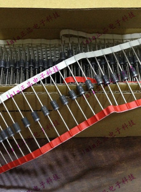 4A/1000V MUR4100 快恢复二极管 MUR4100E ON安森美 DO-201AD编带