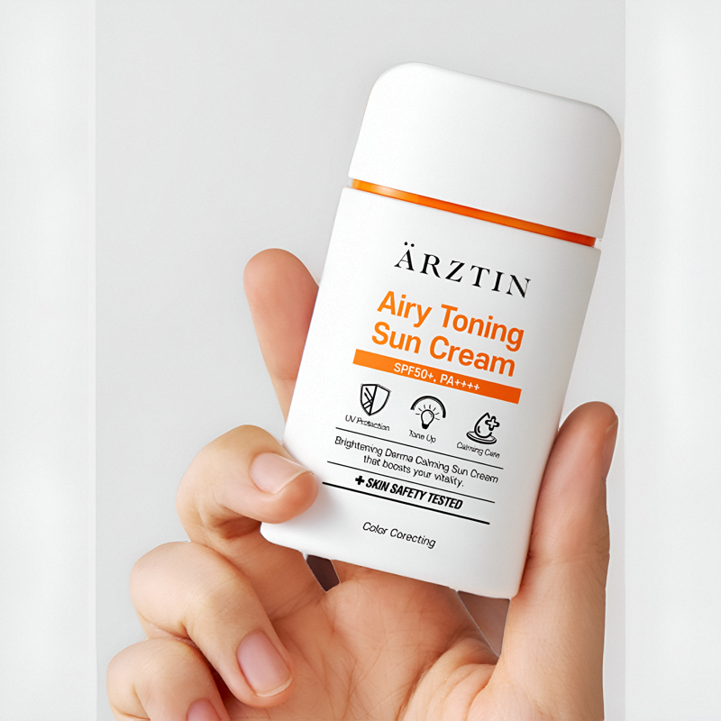韩国进口Arztin 高效镇静防晒霜 SPF 50+ PA++++60ml 升级款