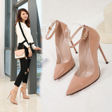 Mùa hè 2018 mới của những đôi giày cao gót nữ với sandal Baotou gợi cảm của châu Âu và Mỹ sandal vento