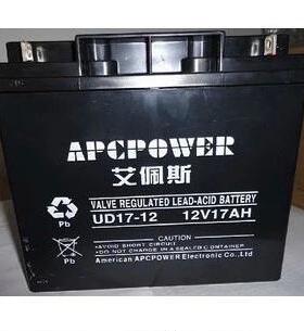 艾佩斯电池 APCPOWER UD17-12 艾佩斯12V17Ah铅酸UPS蓄电池