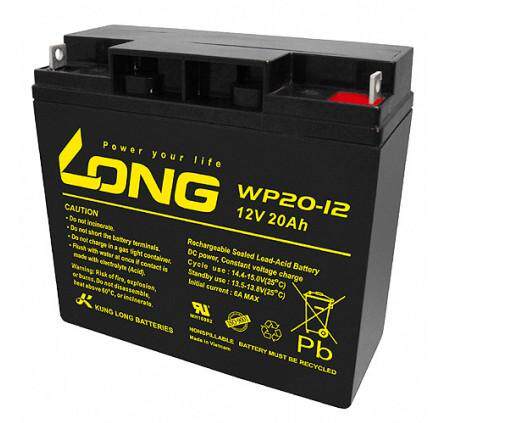 广隆蓄电池WP20-12铅酸免维护12V20AH直流屏UPS电源后备铅酸电瓶