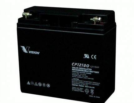 威神VISION蓄电池12V18AH消防主机UPS备用应急CP12180机房监控用