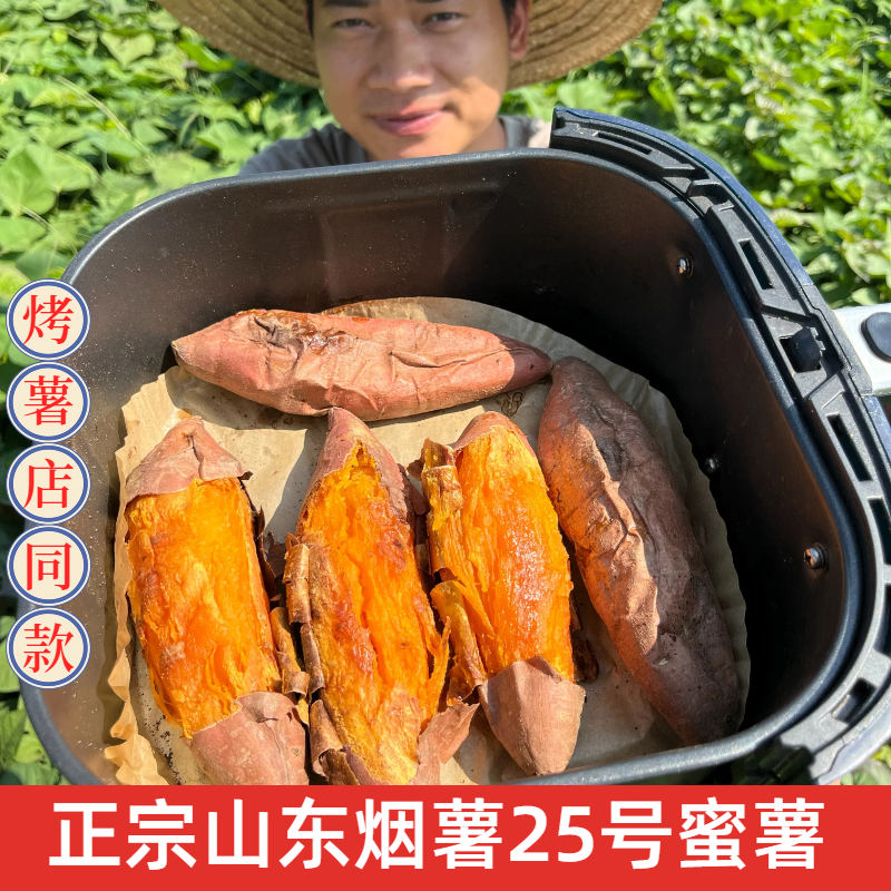 山东烟薯25号无美颜实拍5斤包邮