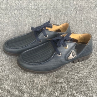 微瑕疵男鞋尾货清仓真皮软皮舒适轻便春秋透气系带休闲皮鞋低帮鞋