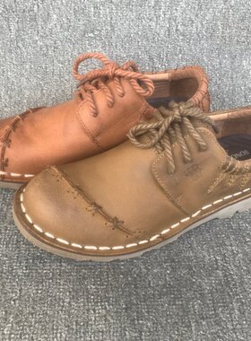 撤柜尾货特价真皮男鞋纯手工皮鞋