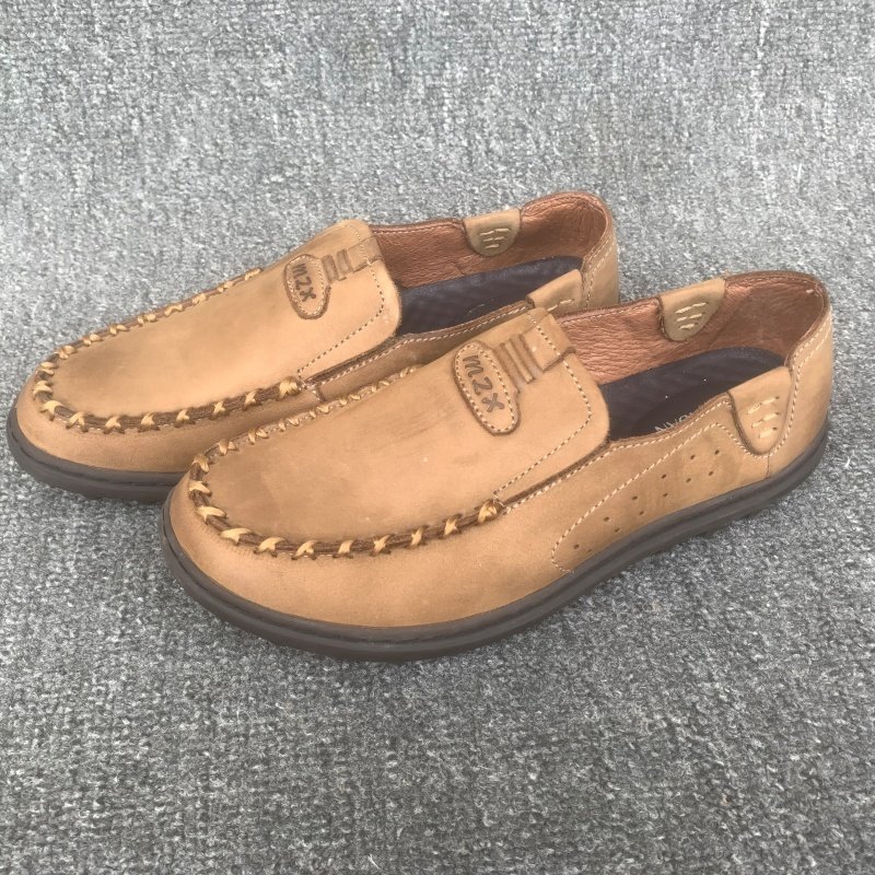 尾货清仓断码特价真皮男鞋春秋透气一脚蹬软皮舒适豆豆鞋懒人鞋,流行男鞋,乐福鞋（豆豆鞋）,淘宝优惠券,粉丝福利购,淘宝优惠卷