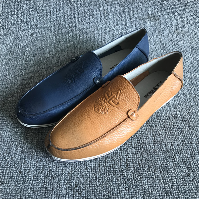 尾货清仓透气豆豆鞋懒人鞋男鞋