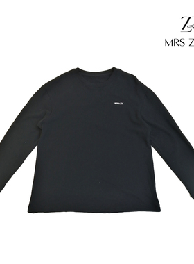 MRS ZORA佐拉2025秋季新款长袖内搭超软白色黑色54AXS1003