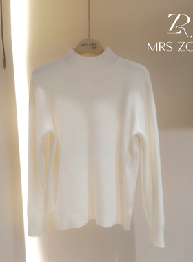 MRS ZORA佐拉新款针织衫加绒加厚冬季弹力打底衫54CZZ1508