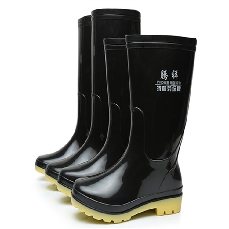 Chaussures - bottes caoutchouc homme - semelle tendon - Ref 959943 Image 1