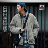 RESTICK「飞扬」金标P棉棉服外套冬季 大码 宽松棉衣夹克PrimaLoft