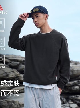RESTICK【Polartec Micro】轻量户外抓绒衣圆领套头摇粒绒卫衣男