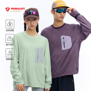 RESTICK「曙光2.0」95gsm PrimaLoft Evolve高暖P棉抓绒长袖T恤