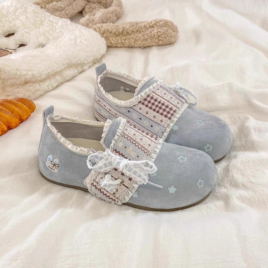 勃肯鞋子女2026春季新款爆款外穿百搭平底休闲鞋全包单鞋,女鞋,勃肯鞋/软木鞋,淘宝优惠券,粉丝福利购,淘宝优惠卷