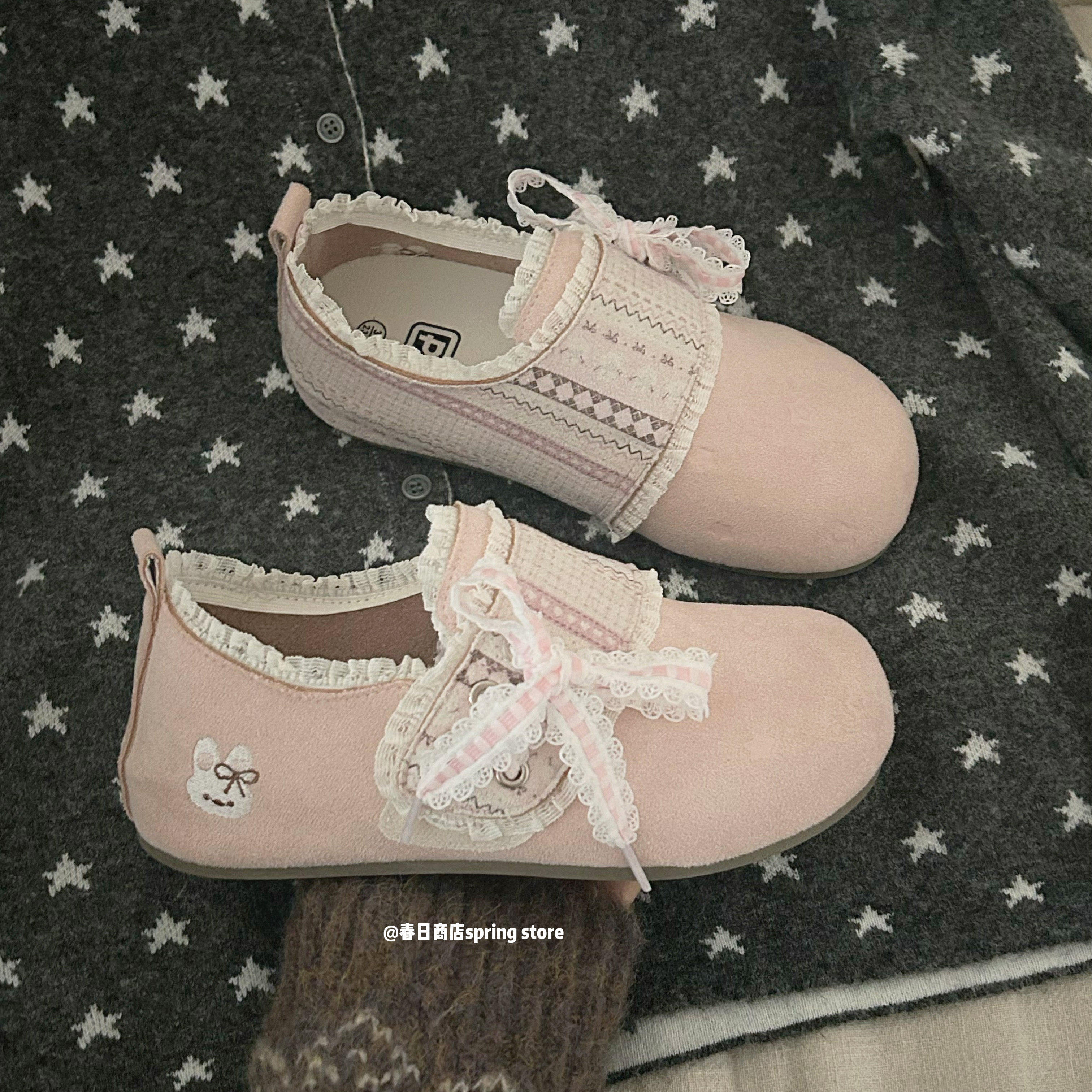 春日商店粉色勃肯鞋女2026春季新款内增高厚底休闲鞋复古全包单鞋,女鞋,勃肯鞋/软木鞋,淘宝优惠券,粉丝福利购,淘宝优惠卷