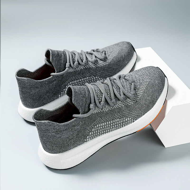 步因美休闲系带健步鞋爆米花软底运动鞋禅鞋户外中老年男鞋教授鞋