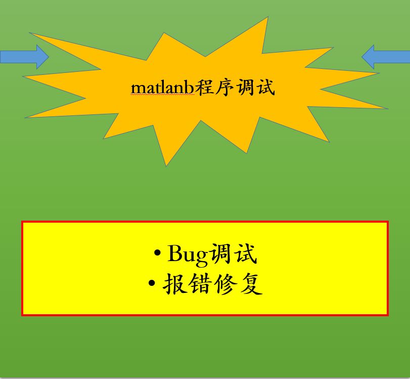 matlanb程序调试Bug调试 报错修复