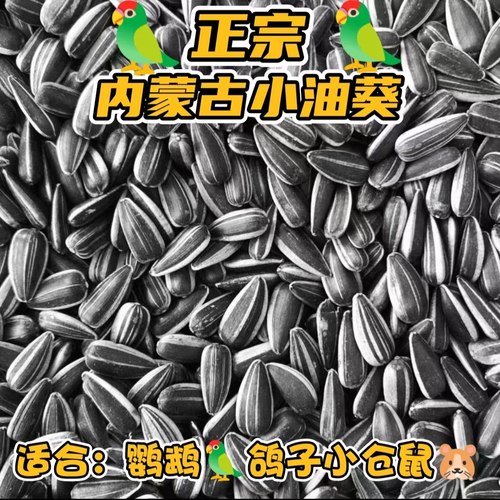 生油葵瓜子鹦鹉饲料5斤鸟粮包邮