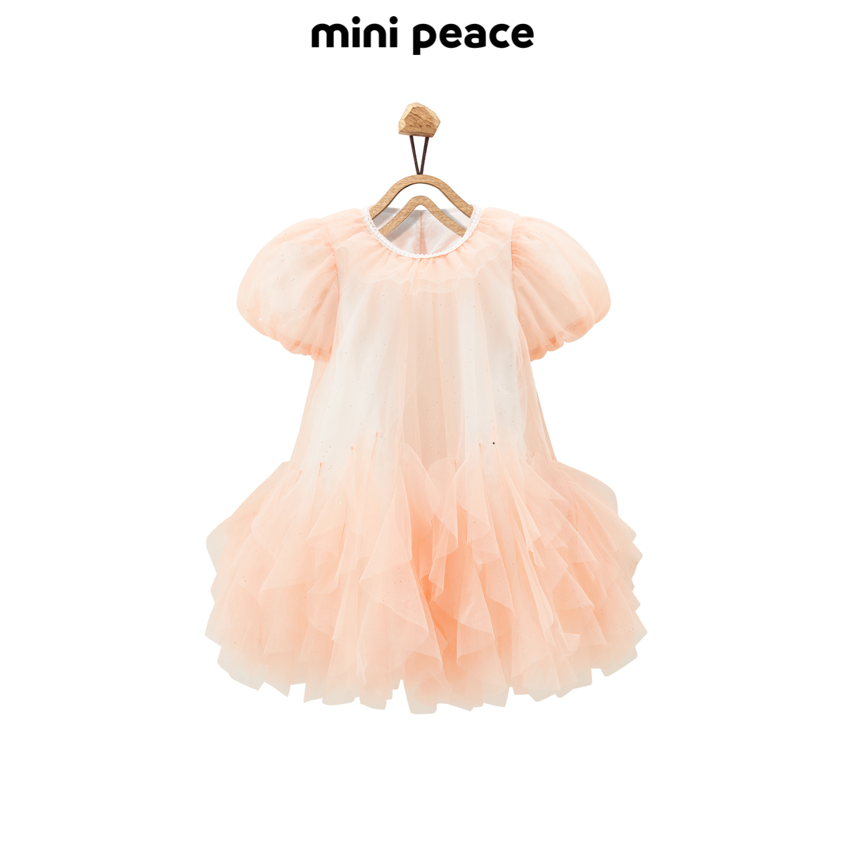【专柜同款公主系列】minipeace太平鸟童装女童公主连衣裙夏新款