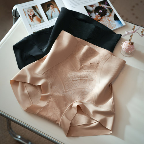 无痕高腰收腹内裤抗菌加长全棉裆