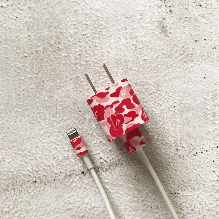 bape潮牌迷彩蘋果手機充電器貼紙iPhone插頭創意保護貼膜配件新品在類目 3C數碼配件, 手機配件, 手機飾品, 手機貼紙中 - 來自Buy2taobao.com提供專業的淘寶代購服務