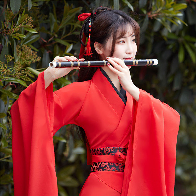 礼仪之邦双绕曲裾演出服璇玑同款