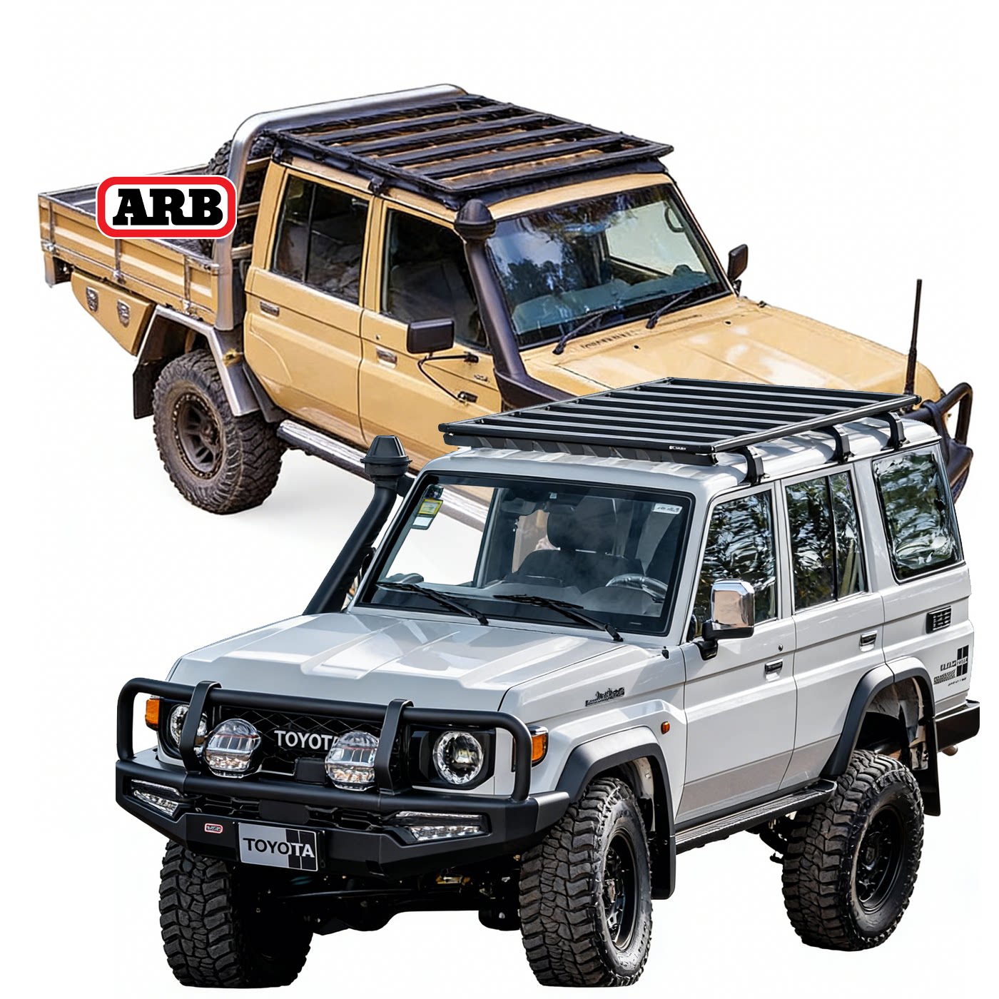 ARB贝雷架车顶平台行李架陆巡 LC76 LC78 LC79 LC71 越野改装专用