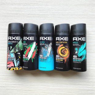 凌仕效应AXE男士 黑色black喷雾香水阿波罗apollo点击冰酷和平LYNX