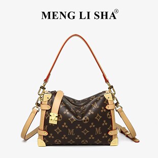 梦丽莎2026新款时尚百搭单肩斜挎包女高级感小众设计手提包包