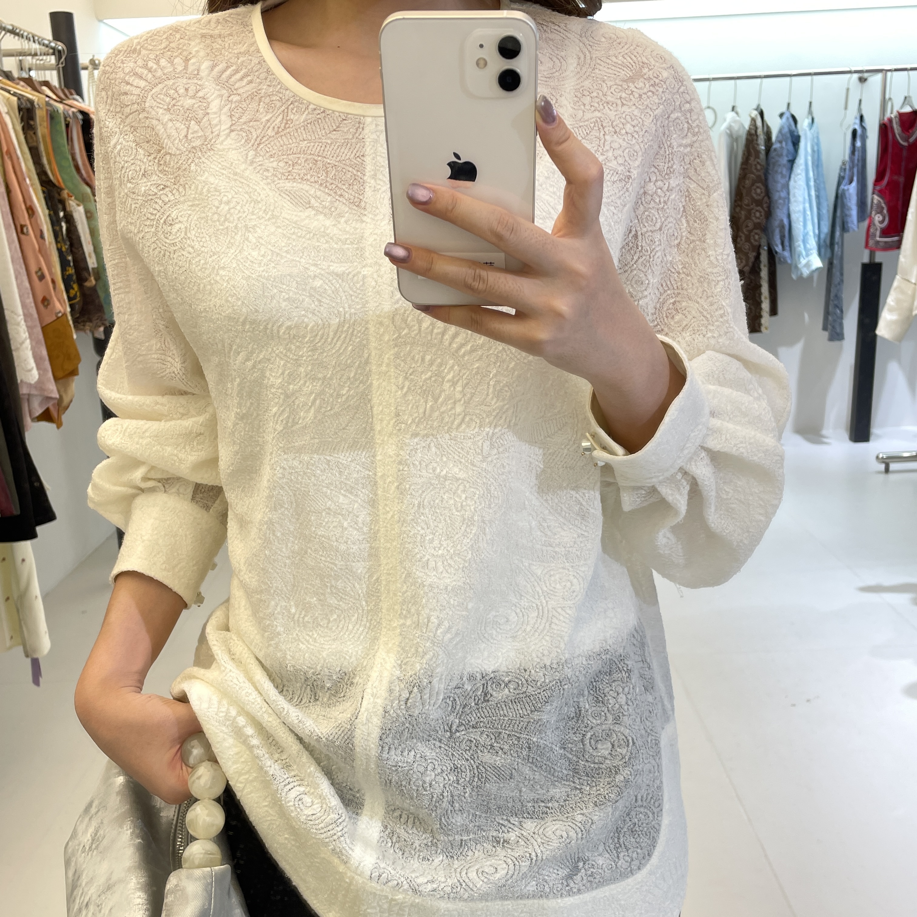 JINYU矜羽【种云】超级柔软舒适的羊毛衬衫 百搭打底秋季新款